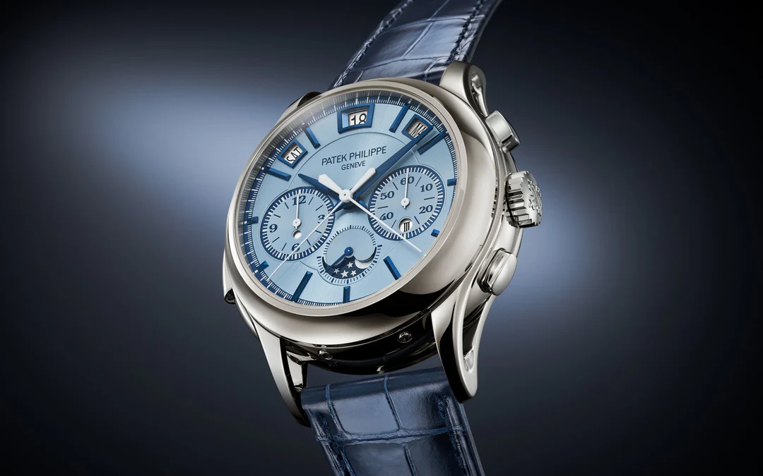 Luxury Patek Philippe Grand Complications Selfwinding White Gold Ice Blue Dial 5308G-001 2 Patek Philippe Grand Complications Selfwinding White Gold Ice Blue Dial 5308G-001