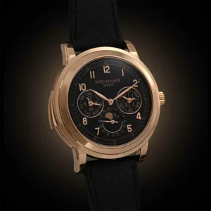 Patek Philippe 5074R-001 Grand Complications Day-Date Annual Calendar Moon Phase 42mm Black Arabic Rose Gold Automatic BRAND NEW