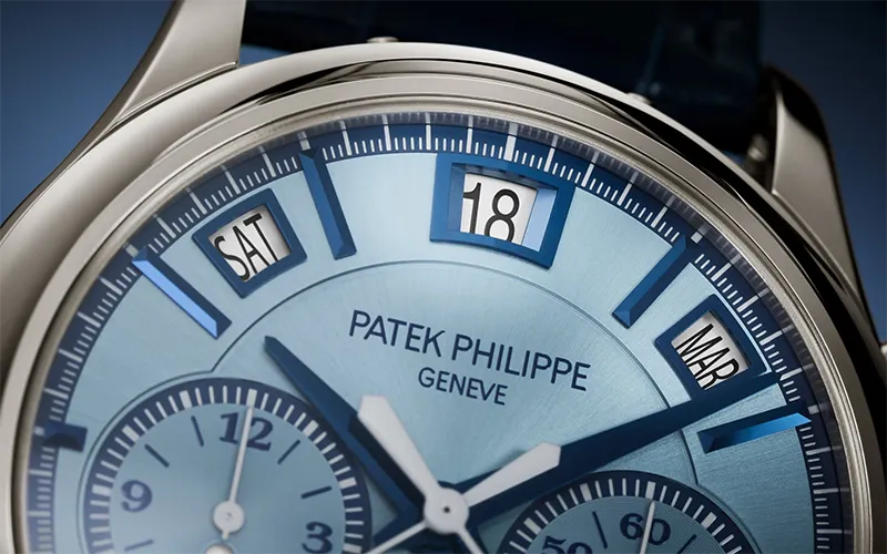 Luxury Patek Philippe Grand Complications Selfwinding White Gold Ice Blue Dial 5308G-001 7 Patek Philippe Grand Complications Selfwinding White Gold Ice Blue Dial 5308G-001