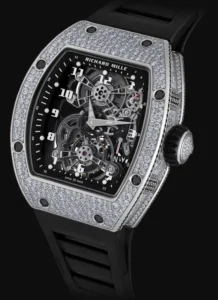 Richard Mille Manual Winding Tourbillon White Gold/Diamonds RM 17-01