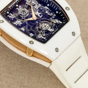 Richard Mille Manual Winding Tourbillon White Carbon TPT RM 17-01
