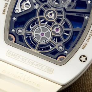 Richard Mille Manual Winding Tourbillon White Carbon TPT RM 17-01