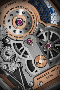 Rare Richard Mille Manual Winding Tourbillon Aerodyne Red Gold/Carbon TPT RM 21-01 10 Richard Mille Manual Winding Tourbillon Aerodyne Red Gold/Carbon TPT RM 21-01