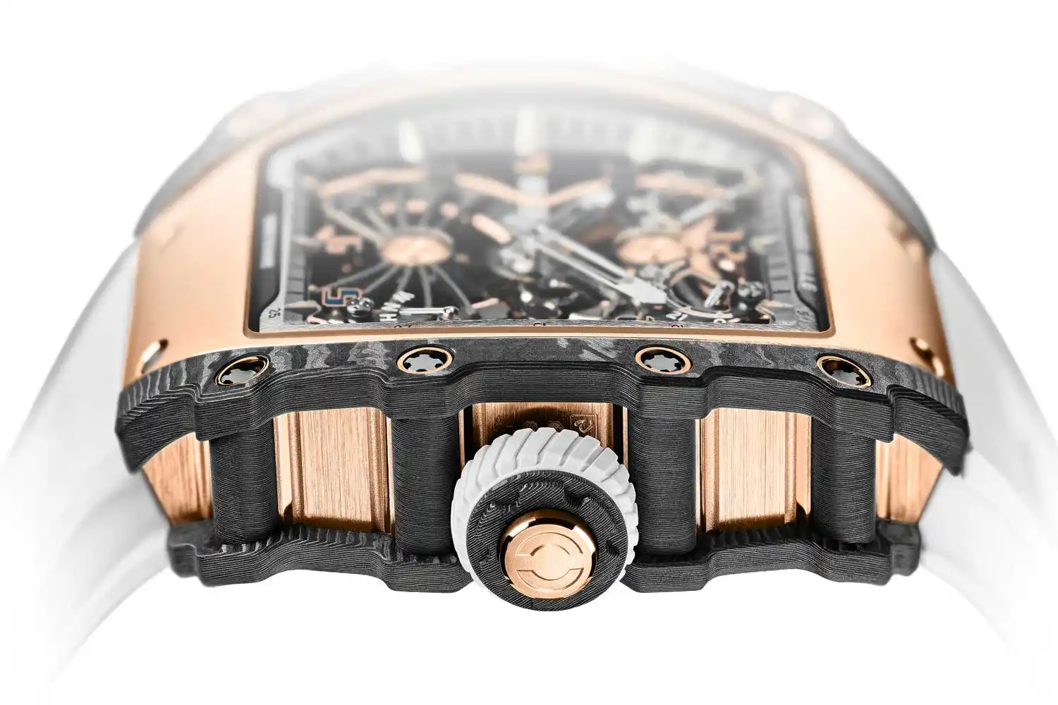 Rare Richard Mille Manual Winding Tourbillon Aerodyne Red Gold/Carbon TPT RM 21-01 6 Richard Mille Manual Winding Tourbillon Aerodyne Red Gold/Carbon TPT RM 21-01