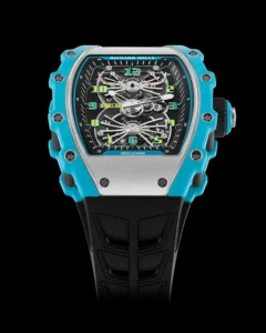 Richard Mille Manual Winding Tourbillon Aerodyne Hanes 214/Carbon TPT Blue RM 21-02 BRAND NEW
