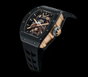 Richard Mille Manual Winding Tourbillon Samurai Carbon TPT/Yellow Gold RM 47 - BRAND NEW
