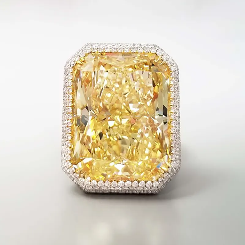 Scarselli 31.46 Fancy Yellow Natural Diamond Engagement Ring 1 Scarselli 31.46 Fancy Yellow Natural Diamond Engagement Ring
