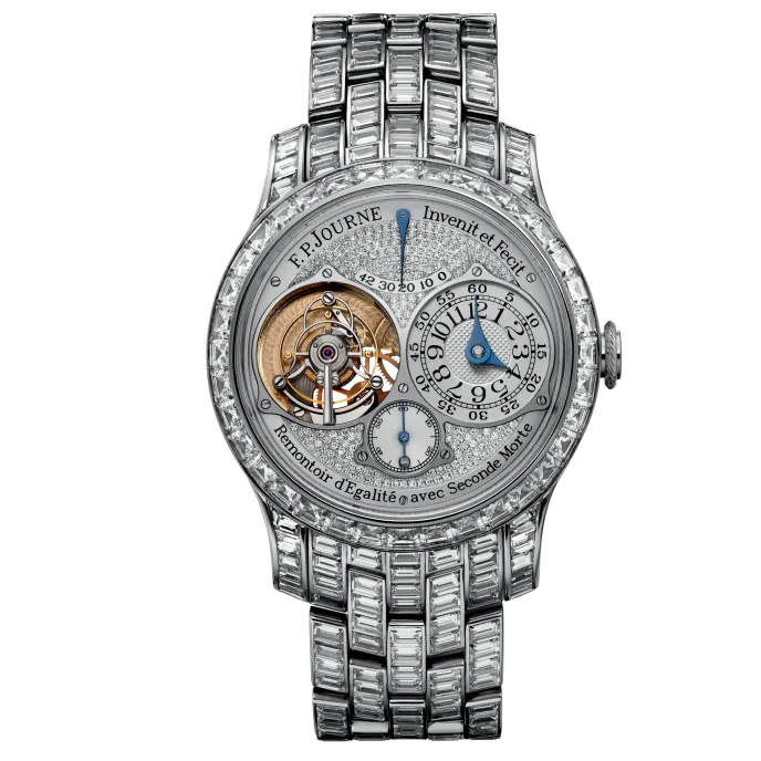 Luxury F.P.Journe Tourbillon Souverain Set with Diamonds 1999 1 F.P.Journe Tourbillon Souverain Set with Diamonds