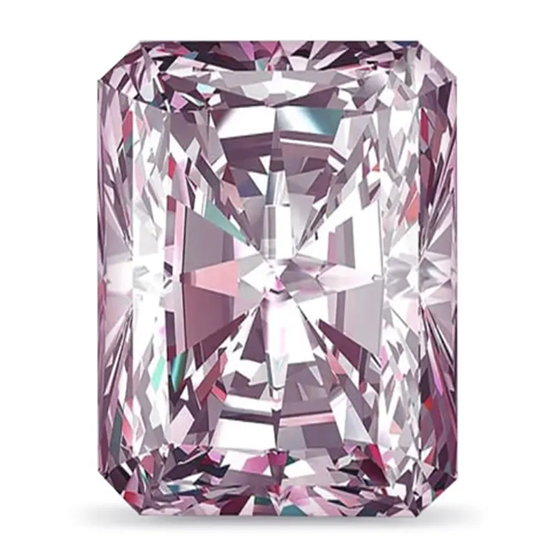 GIA 4.09 Carat Radiant Pink Diamond