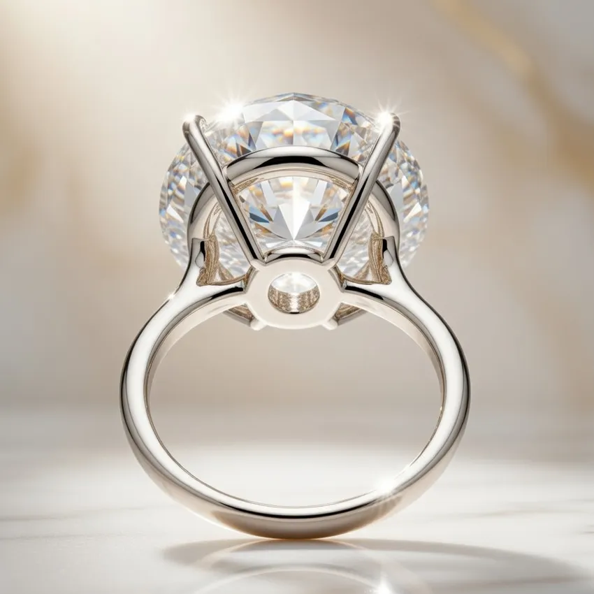 Gia 34 Carat Round Brilliant Cut Diamond Ring 8 34 Carat Round Brilliant Cut Diamond Ring