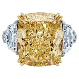 25 Ct Fancy Intense Yellow Diamond GIA