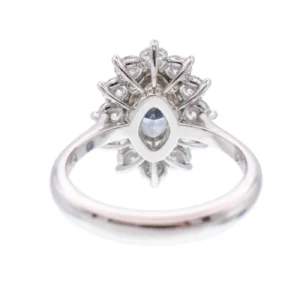 Nally Jewels GIA Grayish Blue Diamond Ring This ring has a center diamond of 2.14 carat