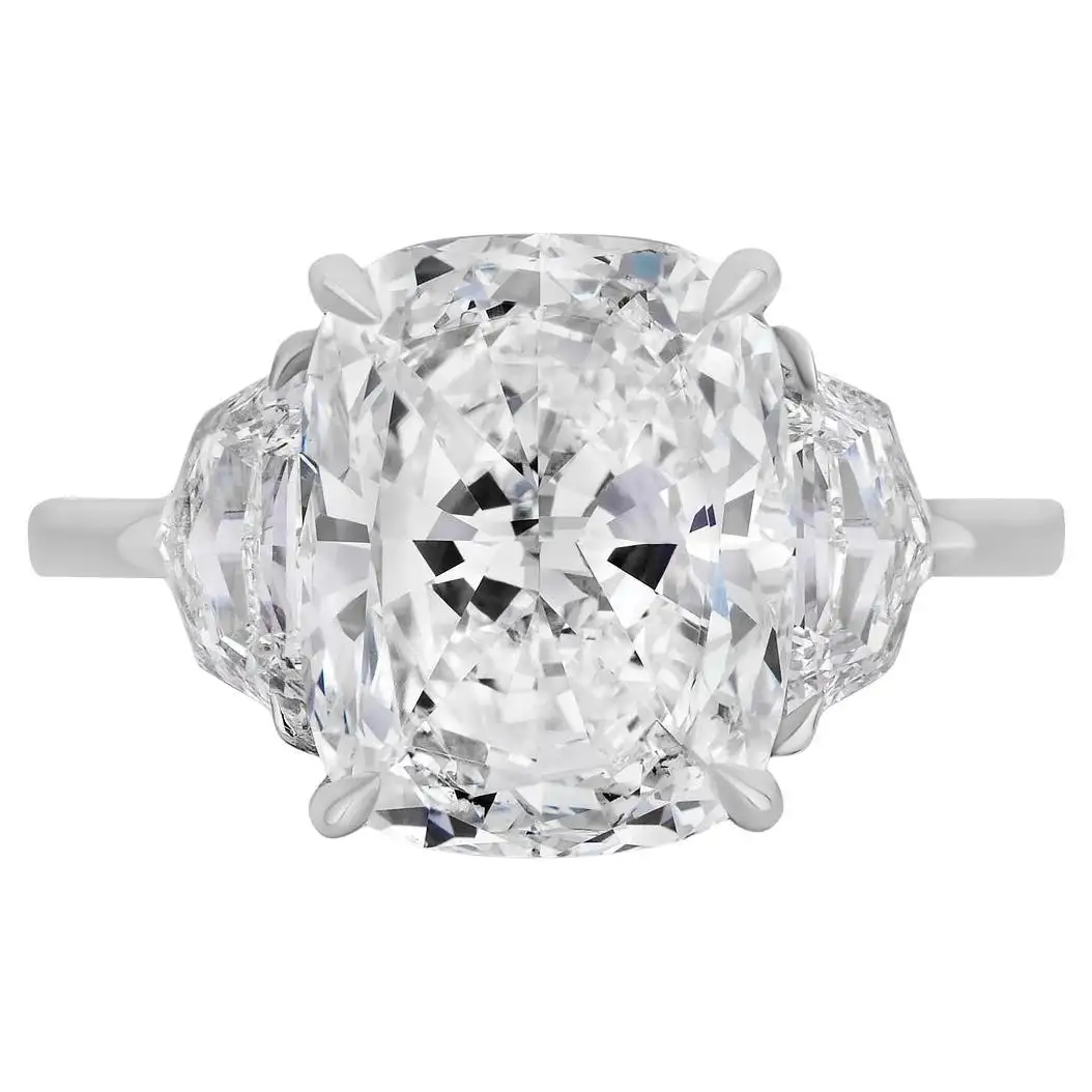 GIA 30.69 ct Cushion Brilliant Cut Diamond Ring 2 GIA 30.69 ct Cushion Brilliant Cut Diamond Ring