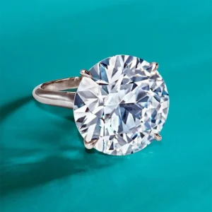 25 Ct D Flawless Type IIA Diamond Ring GIA