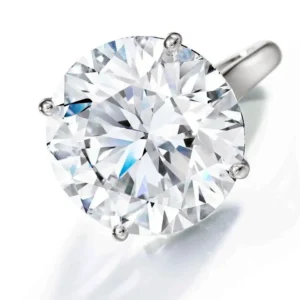 25 Ct D Flawless Type IIA Diamond Ring GIA