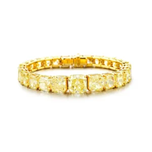 GIA 180ct Fancy Yellow Diamond Set