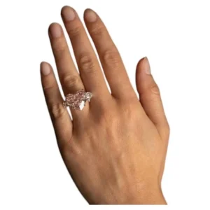 11.90 Ct Natural Light Pink Diamond Ring GIA IF