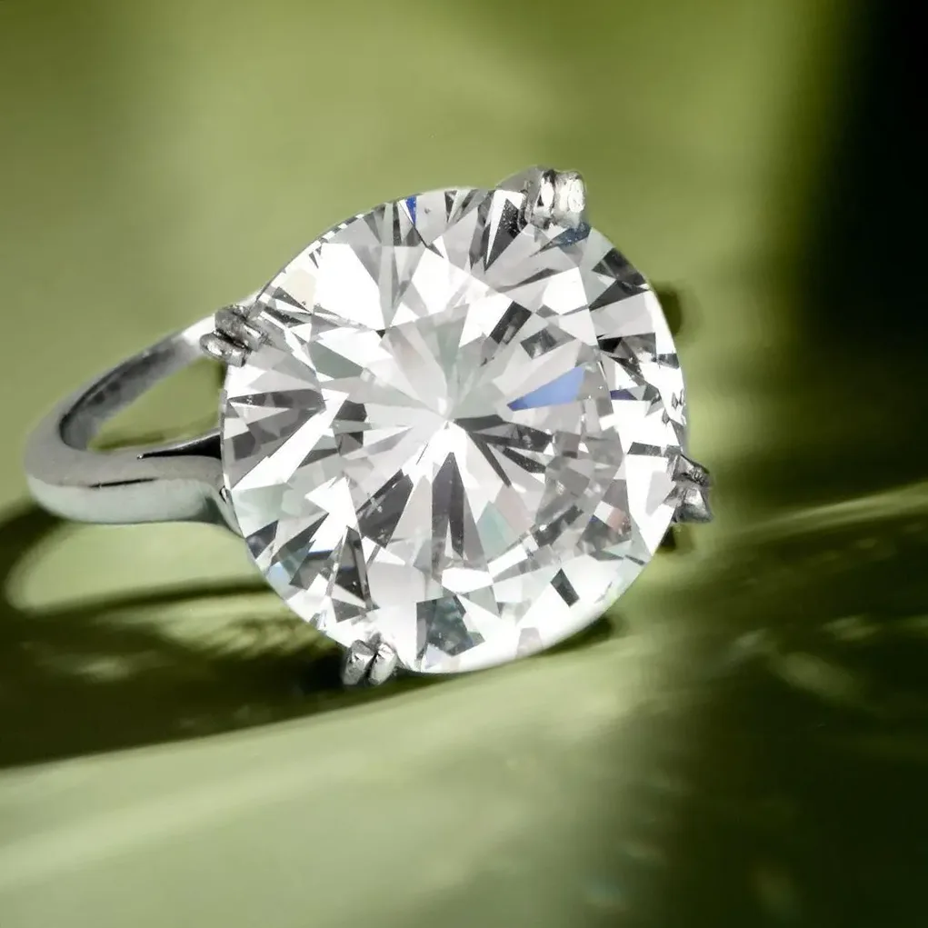 Rare 30 Carat D Flawless Type IIA Diamond Ring GIA 6 30 Carat D Flawless Type IIA Diamond Ring GIA