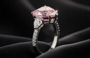 11.90 Ct Natural Light Pink Diamond Ring GIA IF