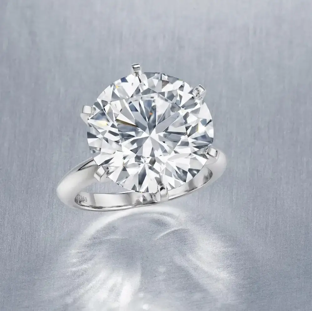 Rare 30 Carat D Flawless Type IIA Diamond Ring GIA 7 30 Carat D Flawless Type IIA Diamond Ring GIA