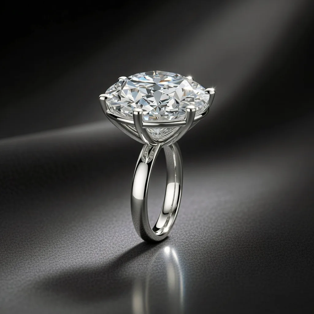 Rare 30 Carat D Flawless Type IIA Diamond Ring GIA 9 30 Carat D Flawless Type IIA Diamond Ring GIA